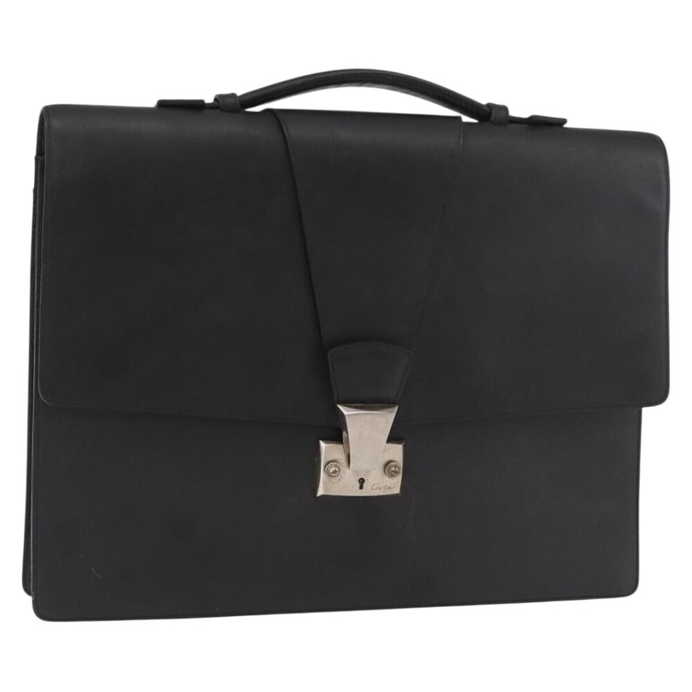 Cartier Vintage Briefcase Leather